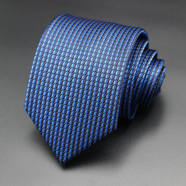 Fashion Casual Blue Red Yellow Floral Polka Dot Necktie For Men Business Gift Wedding formal Neck Ties Accessories