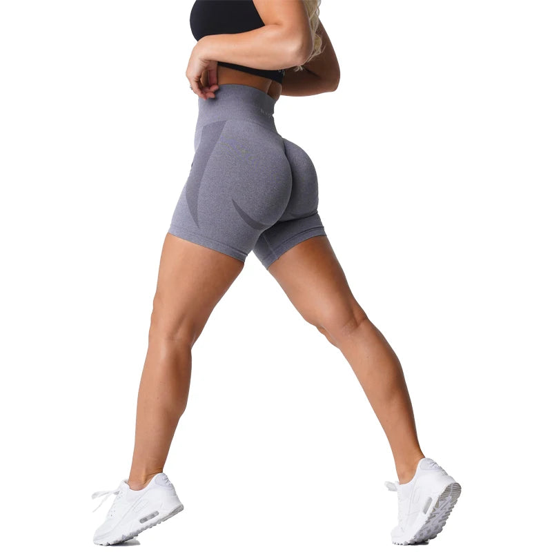 NVGTN Seamless Shorts for Women Push Up Booty Workout Shorts Fitness Sports Short Gym Clothing Yoga Shorts