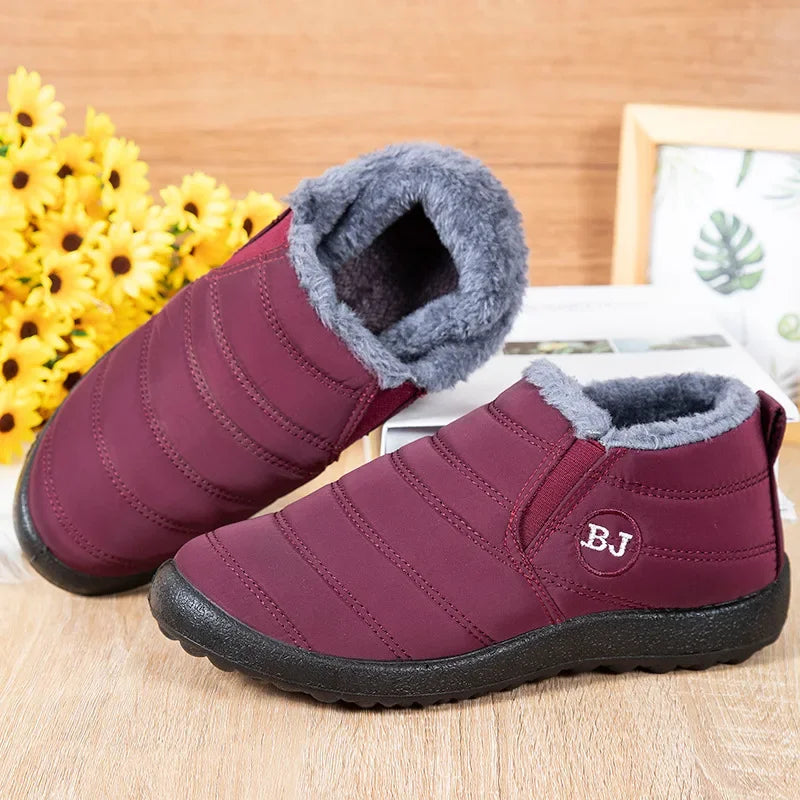 Boots Men Snow Outdoor Mens Shoes Men's Winter Boots Hiking Ankle Boots Waterproof Men Shoes Work Shoes Footwear