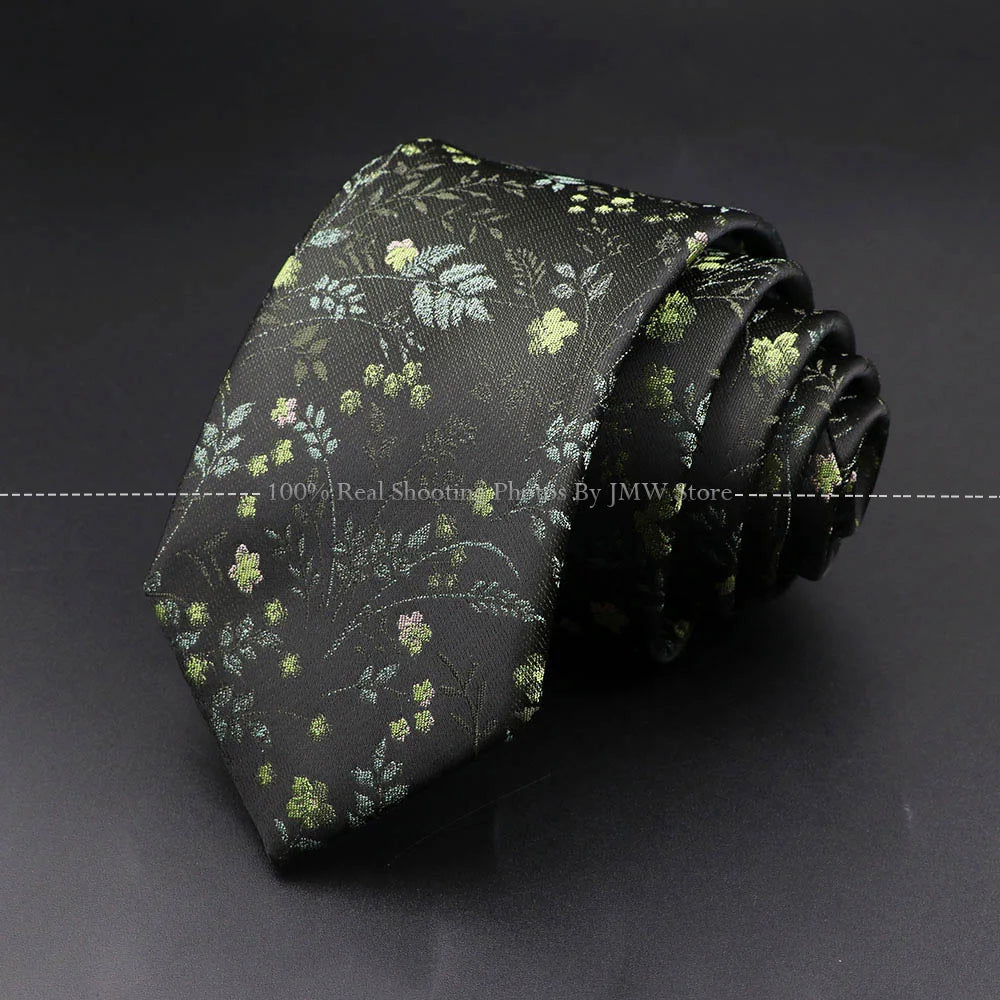 New Design Wedding Men Tie Wave Floral Fireworks MeteorFlower Neckties Men Business Dropshipping Groom Collar Accessories Gift