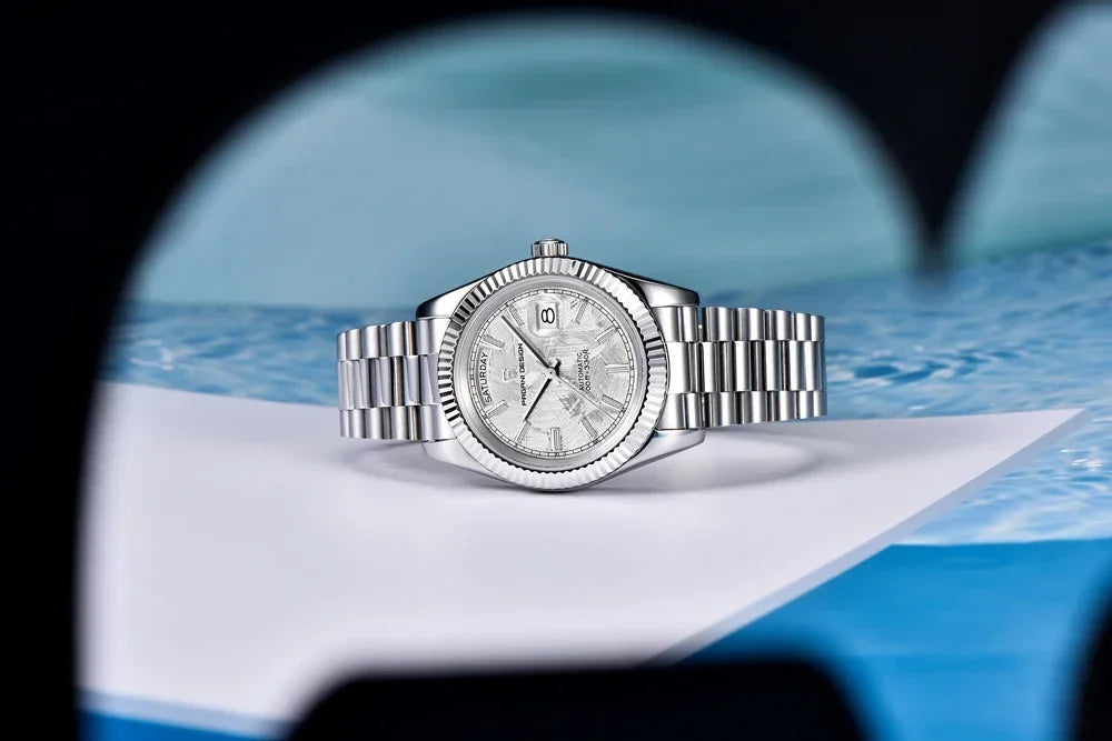 2025 New PAGANI DESIGN Luxury Men Mechanical Watches Rose Gold Automatic Watch For Men AR Sapphire Mirror Sports Clock Man Gifts