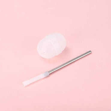 Stainless Steel Double Drink Insulated Cup Cartoon Vacuum Insulated Vacuum Straw Cup Leak-Proof with Straw Coffee Cup Travel