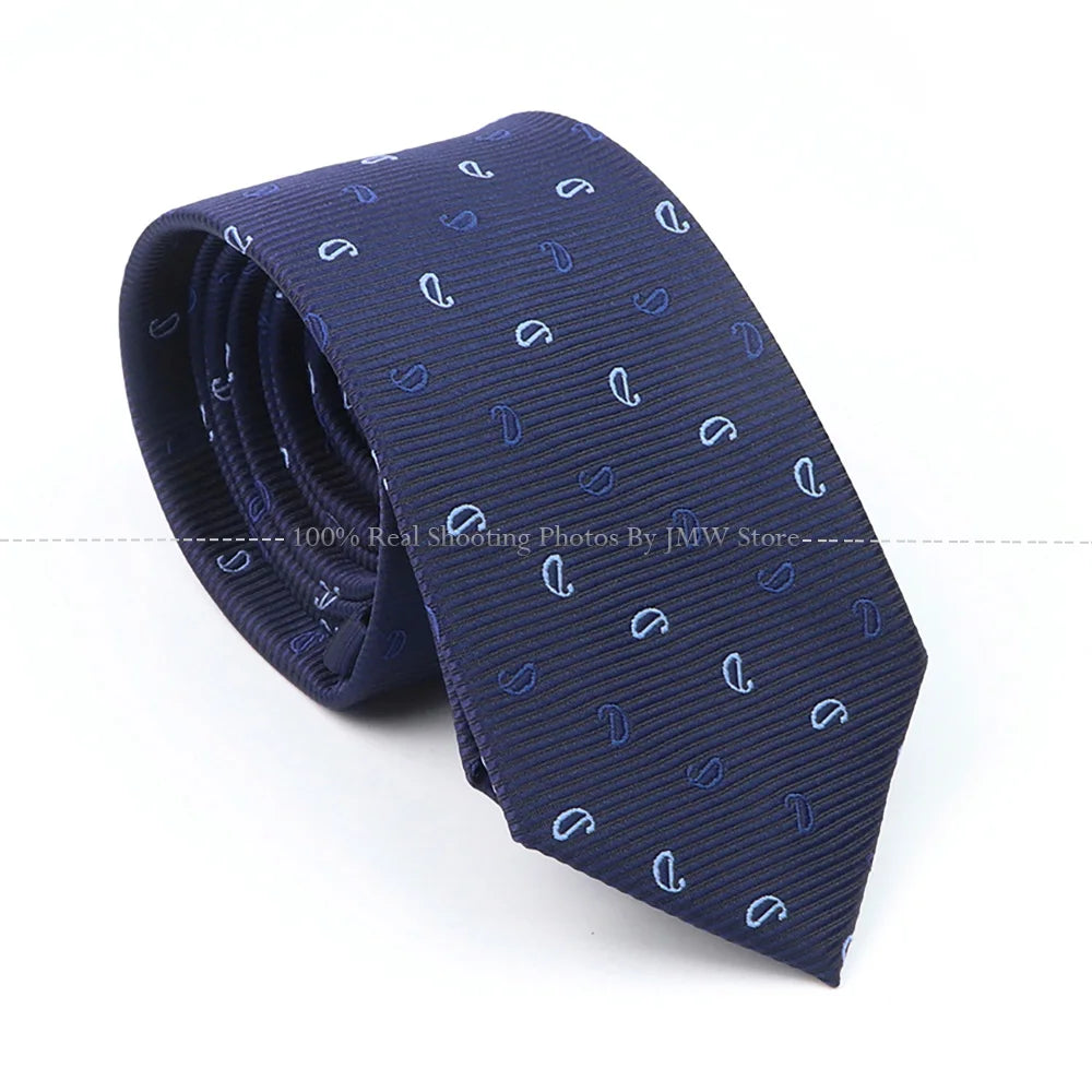 New Design Dot Wedding Men Tie Grey Blue Striped Paisley Flower Necktie Men Business Dropshipping Groom Collar Accessories Gift