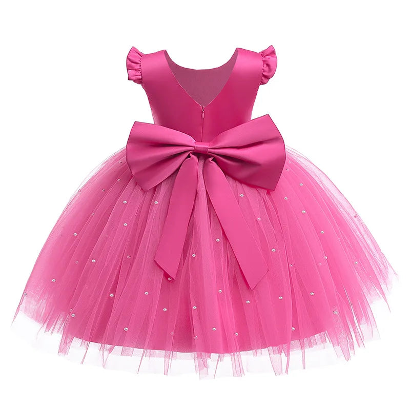 Girls Elegant Princess Dresses for Party Birthday 2 3 4 6 7 8 Years Ki –  Mega Mart Center