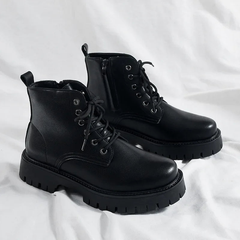 Tactical Boots Men Man Shoes Work and Safety Shoes Dress Booty Man High Heel Ankle Boots Mens Shoe Casual Sneakers Men's Boots