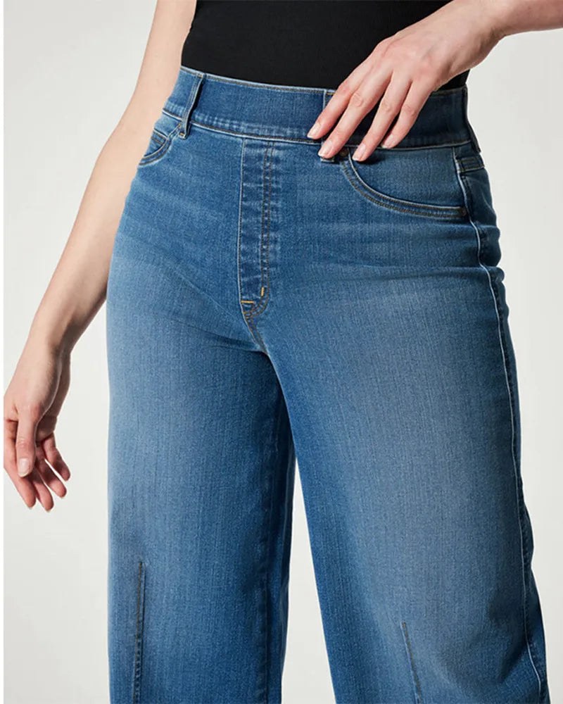 Ripped jeans High Waist Hole Women Trousers Club Outfits 2023 Street trendy feet pants light-colored Sexy Hollow out denim Pant