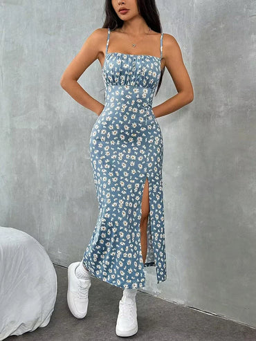 Summer Sexy Sleeveless Halter Dress For Women,Long Dresses,Women Clothing,Dress Women,Green Dresses