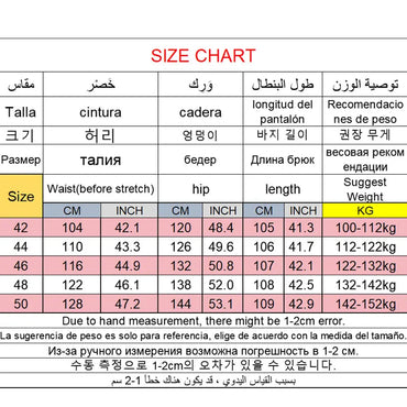 Plus Size Men's Jeans 42-50 High Stretch Denim Fabric Large Size Pants for 45-150kg Jeans Hombre Wide Leg Jeans Pantalon Homme