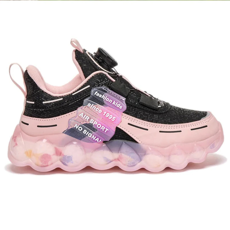 Children Sneaker Girls Sports Shoes Fashion Casual School Kids Running Shoes Lightweight Walking Footwear 5 To 16 Years