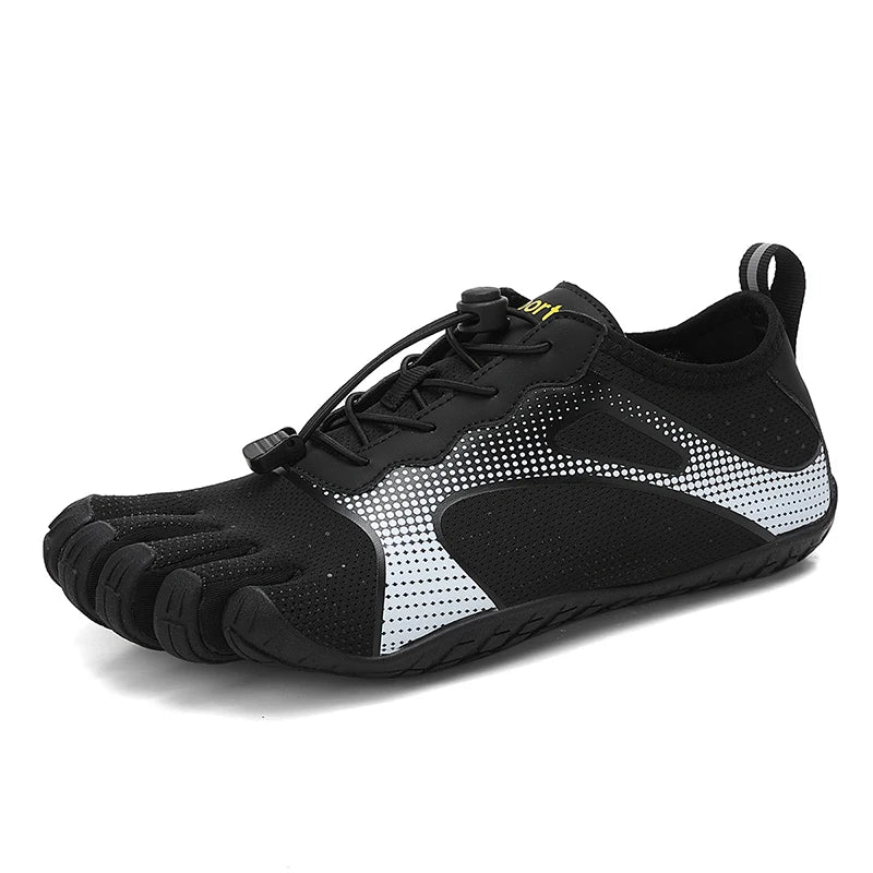 FANCYLEE Women Professional Five-Finger Barefoot Shoes Zero-Drop Bionic Minimalist Gym Deadlift Squat Training Sneakers 36-41