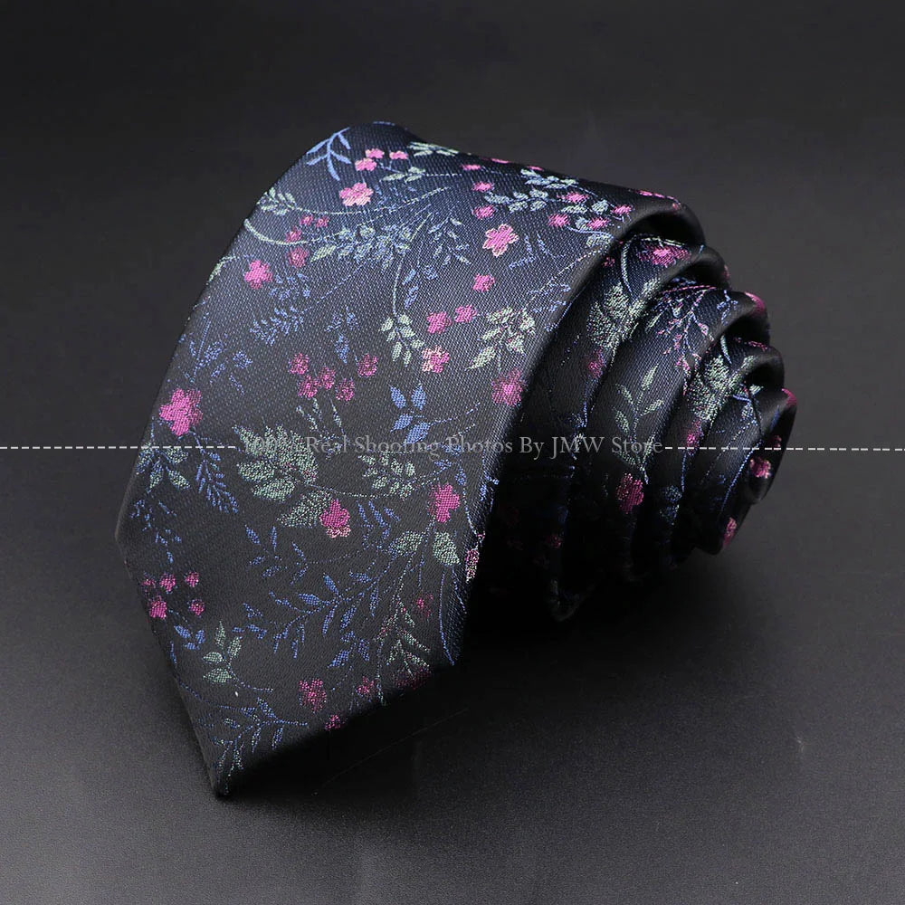 New Design Wedding Men Tie Wave Floral Fireworks MeteorFlower Neckties Men Business Dropshipping Groom Collar Accessories Gift