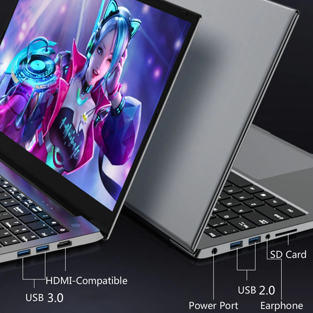 WIN 11 Laptop I7 1165G7 Gaming Laptop 15.6 Inch IPS Screen Intel Core I7-1165G7 Robust Performance 11th Notebook Windows 11/10