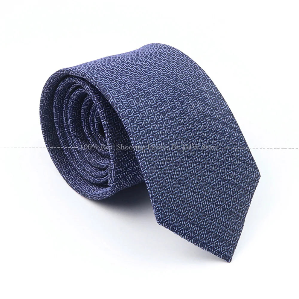 New Design Dot Wedding Men Tie Grey Blue Striped Paisley Flower Necktie Men Business Dropshipping Groom Collar Accessories Gift