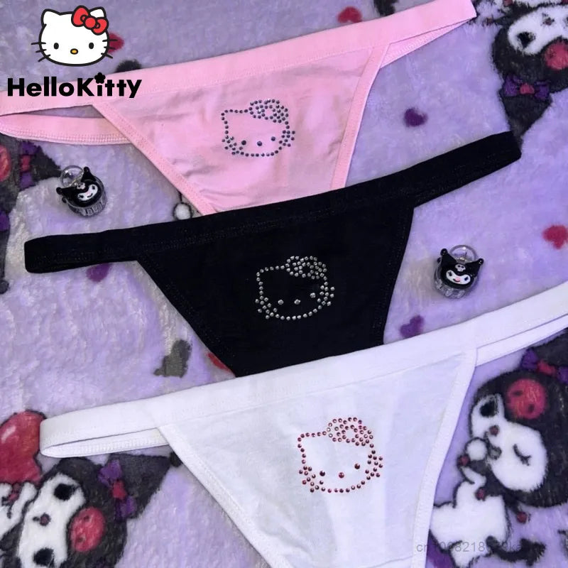 Sanrio Hello Kitty Sweet Sexy Panties Women Soft Cotton Thongs Female Mega Mart Center Sanrio Hello Kitty Sweet Sexy Panties Women Soft Cotton Thongs Female Mega Mart Center