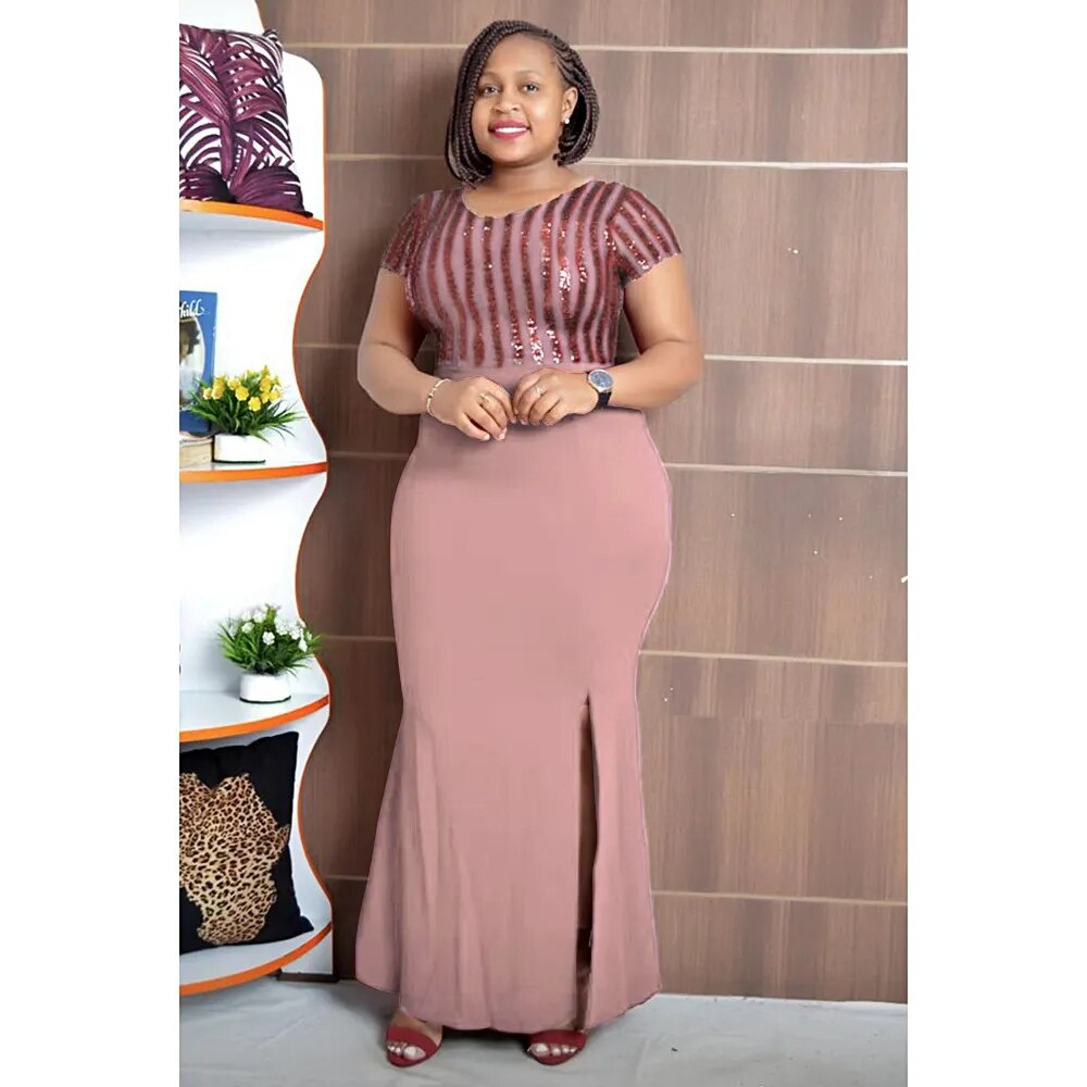 African Dress Women Robe Africaine Femme Bazin Riche Sequin Wedding De – Mega Mart Center African Dress Women Robe Africaine Femme Bazin Riche Sequin Wedding De – Mega Mart Center