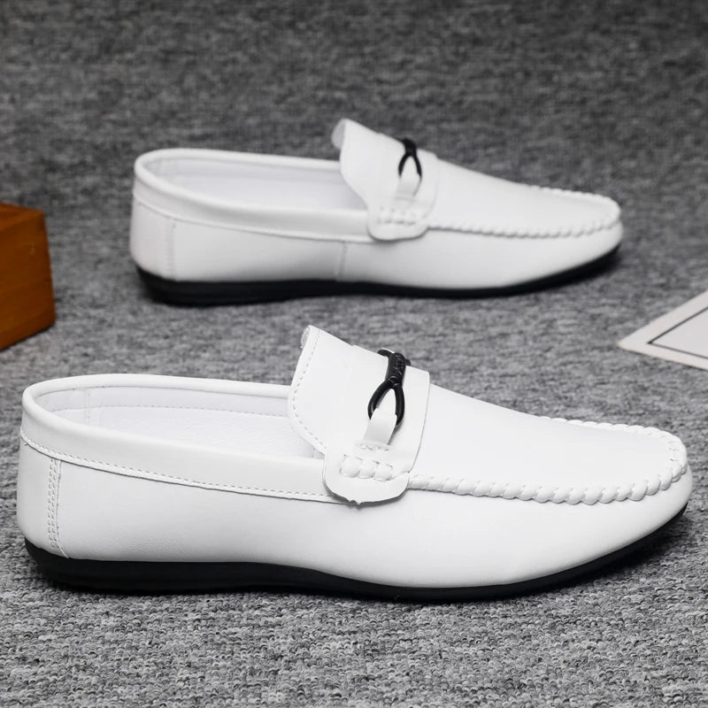 YRZL Mens Summer Shoes Breathable Loafers Lightweight Casual Shoes for Non Slip Walking Shoes Fashion Slip On Sneakers Big Size