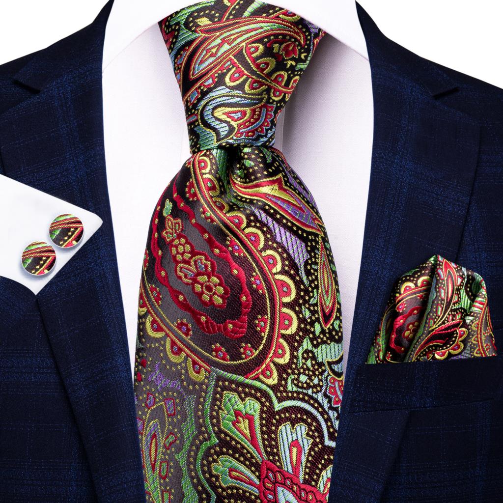 Hi-Tie Blue Business Solid 100% Silk Men's Tie NeckTie 8.5cm Ties for Men Formal Luxury Wedding High Quality Gravata