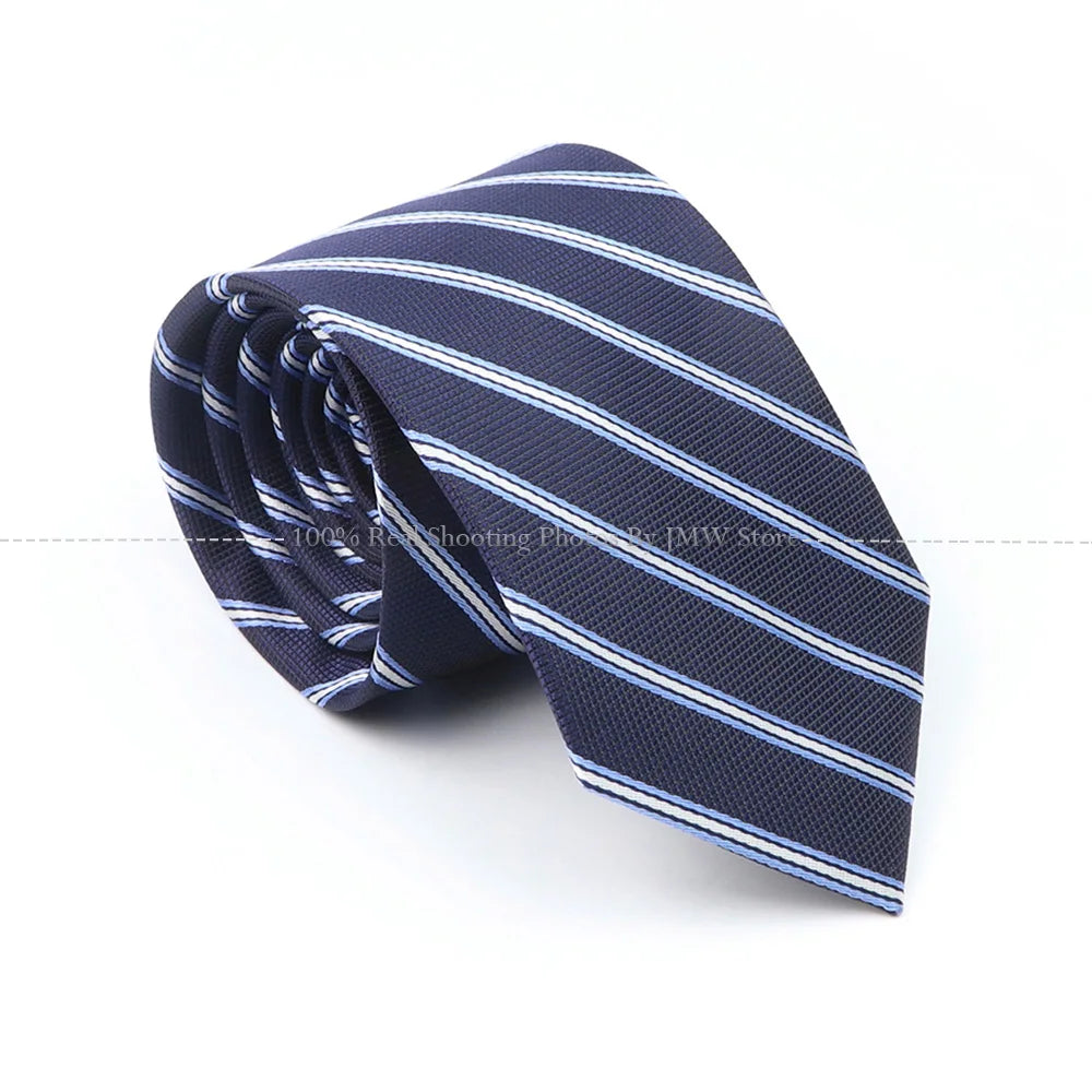 New Design Dot Wedding Men Tie Grey Blue Striped Paisley Flower Necktie Men Business Dropshipping Groom Collar Accessories Gift