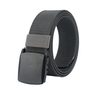 125cm Men Military Nylon Belt Adjustable Exquisite Buckle Men Lightweight All Match Waist Belt
