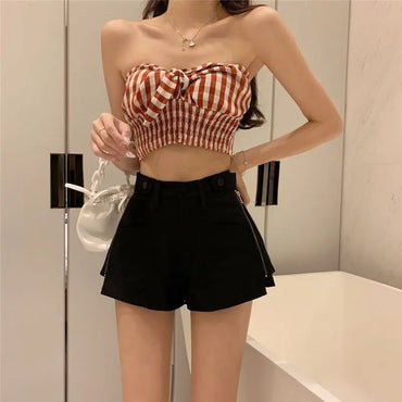 Denim Shorts for Women Summer Loose 2025 New Wide-leg Hot Girl Internet Celebrity Super Hot Thin Straight High Waist to Make