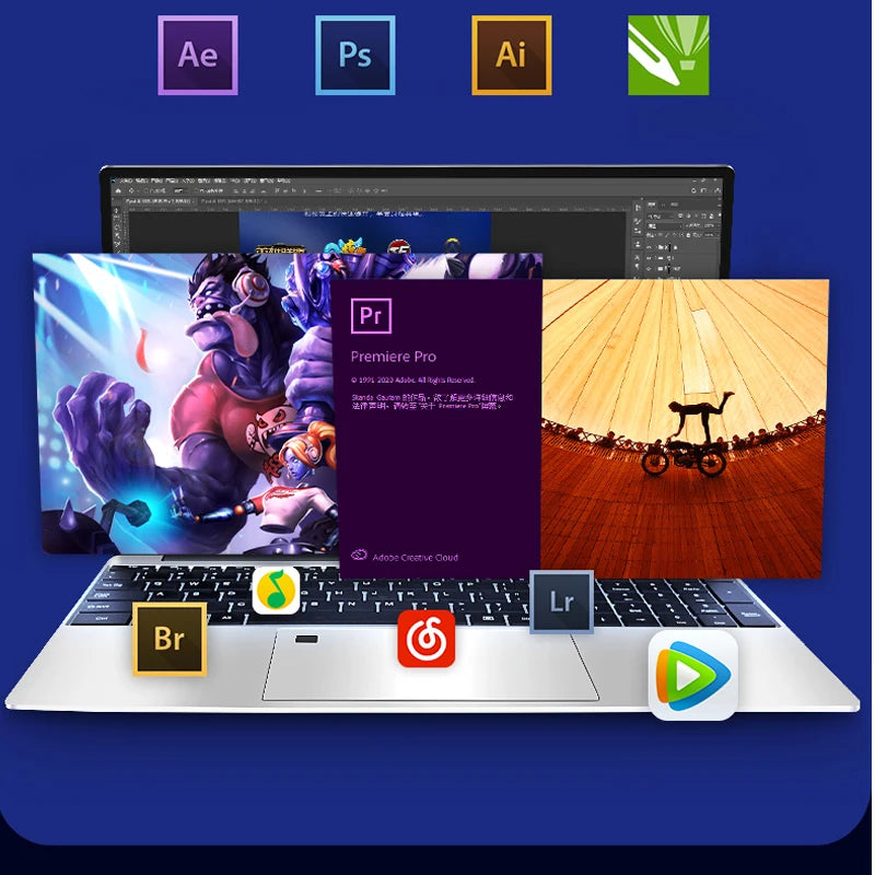 WIN 11 Laptop I7 1165G7 Gaming Laptop 15.6 Inch IPS Screen Intel Core I7-1165G7 Robust Performance 11th Notebook Windows 11/10
