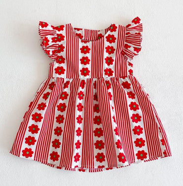 New Brand Baby Girls Dresses Korean Japan Style Summer Kids Girls Dress