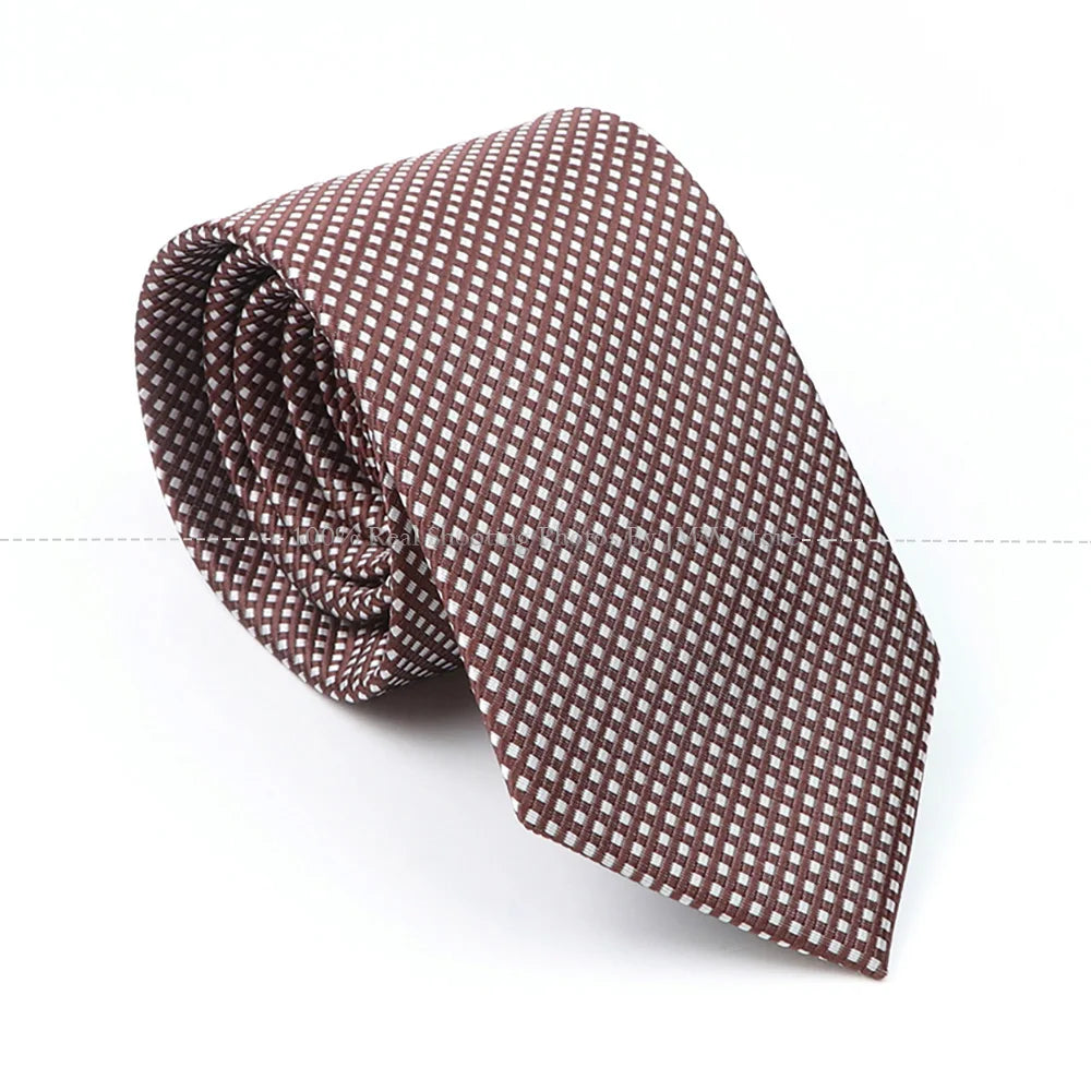 New Design Dot Wedding Men Tie Grey Blue Striped Paisley Flower Necktie Men Business Dropshipping Groom Collar Accessories Gift