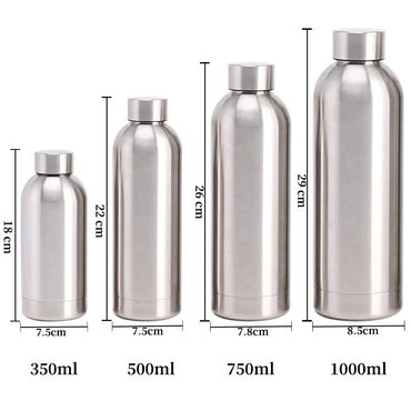 New Steel 500ml Small Mouth Bottle Outdoor Sports USA Style Portable Thermos Cup Cool Water Bottle