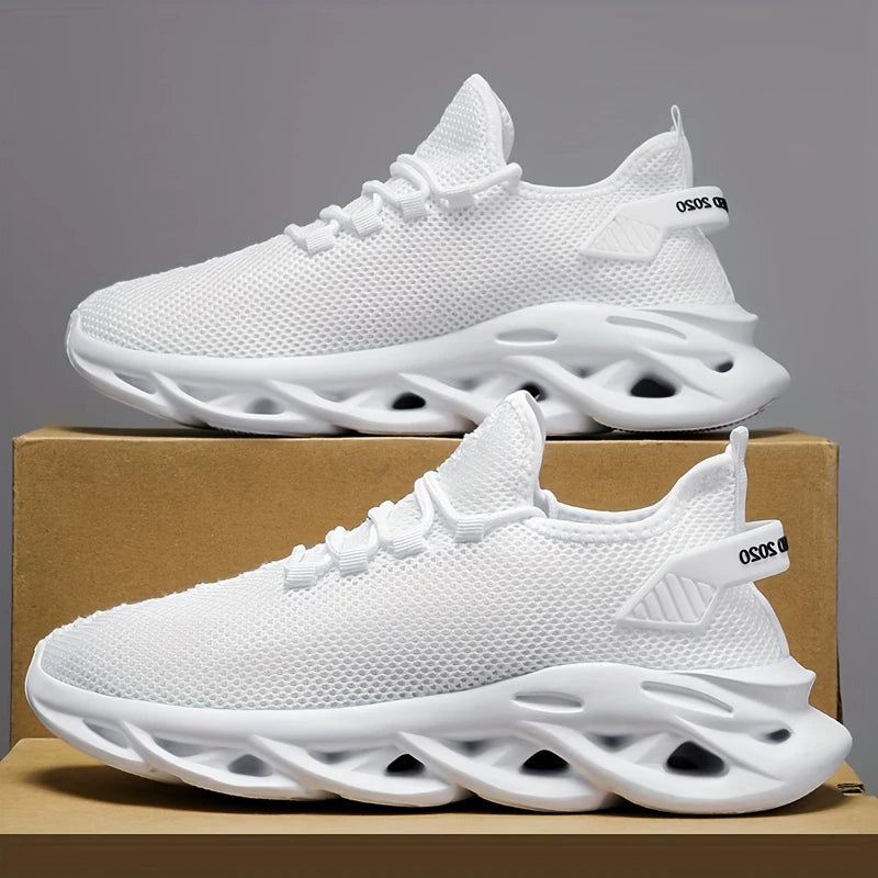 Men's Sports Sneakers Running Shoes Non-Slip Outdoor Casual Mesh Tennis Athletic Lightweight Breathable For Women Walking Shoe