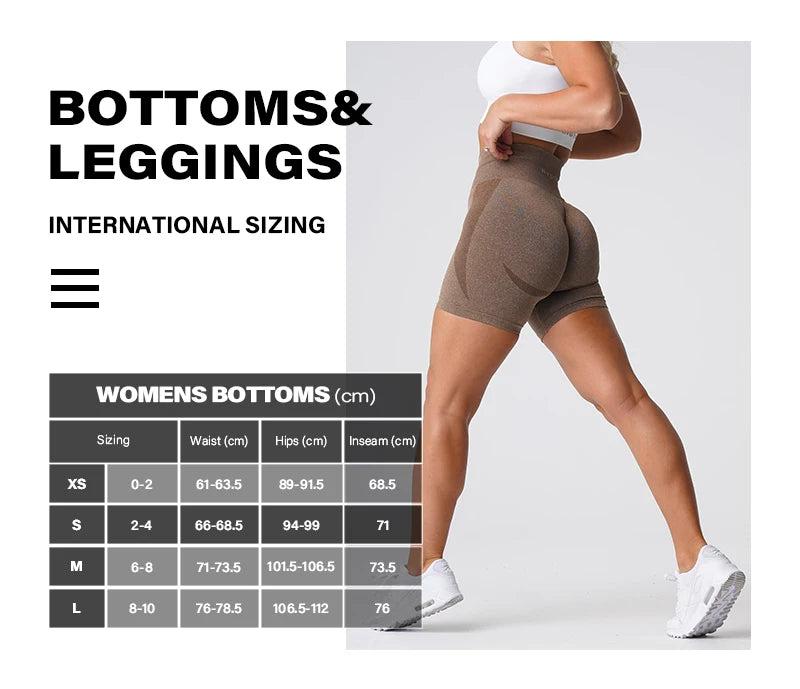 NVGTN Seamless Shorts for Women Push Up Booty Workout Shorts Fitness Sports Short Gym Clothing Yoga Shorts