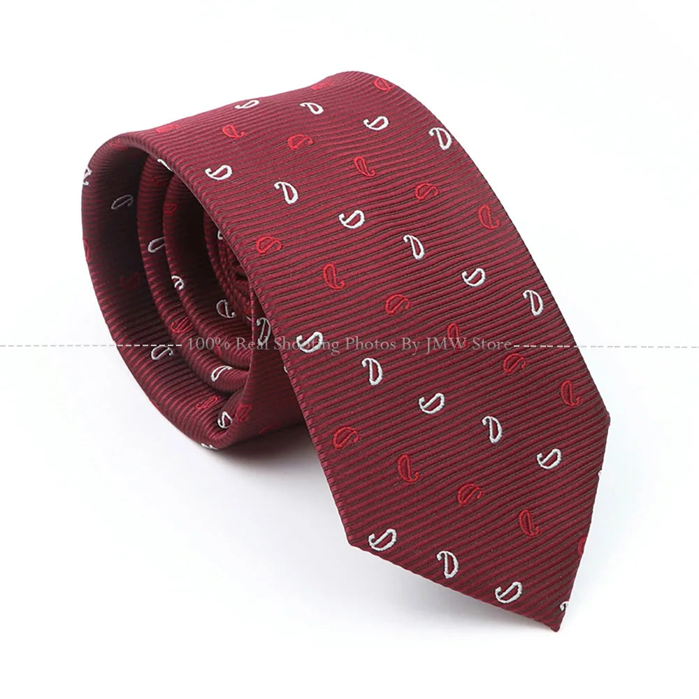 New Design Dot Wedding Men Tie Grey Blue Striped Paisley Flower Necktie Men Business Dropshipping Groom Collar Accessories Gift