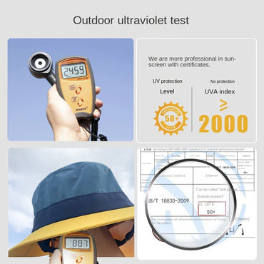 UPF50++ Surf Cap Men Women Summer Sun Hats Outdoor splash-proof Fisherman Hat Seaside Explosion Models Beach Sun Hat