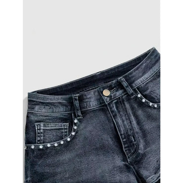 Korean Denim Shorts Jorts Women Summer Fashion Casual Low Waist Jeans Slim Y2K Hot Sexy Pants Streetwear Blue Vintage Trousers