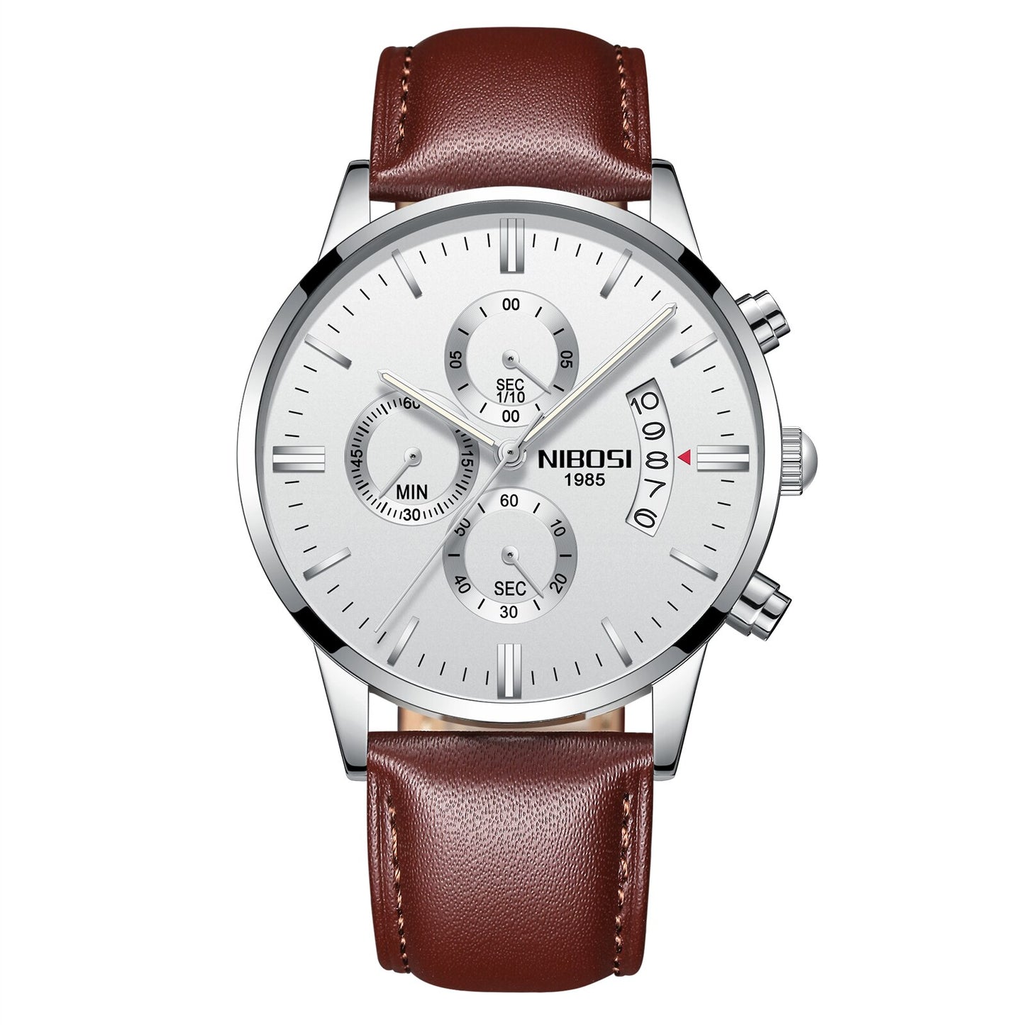 NIBOSI Relogio Masculino Men Watches Luxury Famous Top Brand Men's Fashion Casual Dress Watch Military Quartz Wristwatches Saat
