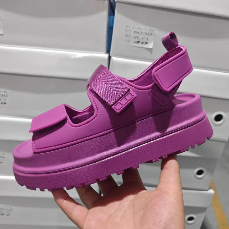 Sandals for Women 2025 Casual Outdoor Fashion Comfortable Causal Ladies Sandal High Quality Summer Platform Beach Sandals Shoes