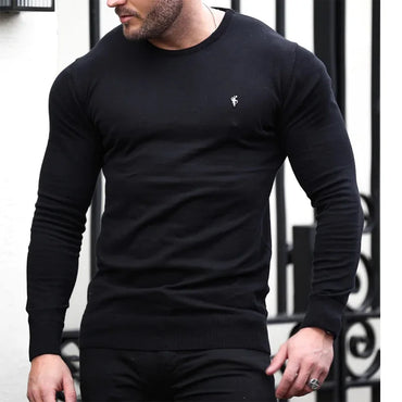 New Brand High End Designer Woolen Sweater Men Casual Jumper Men Clothing Korean Style Casual Clothes Men long sleeve Tops