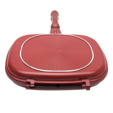 Double Sided Grill Frying Pan Skillet Grill Durable Nonstick Pans Baking Tray Wok Cooking Pots Utensils Kitchen Accessories