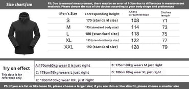 Men's Windproof, Waterproof, Breathable, and Warm Jackets for Autumn and Winter, Daily Outdoor Leisure Travel