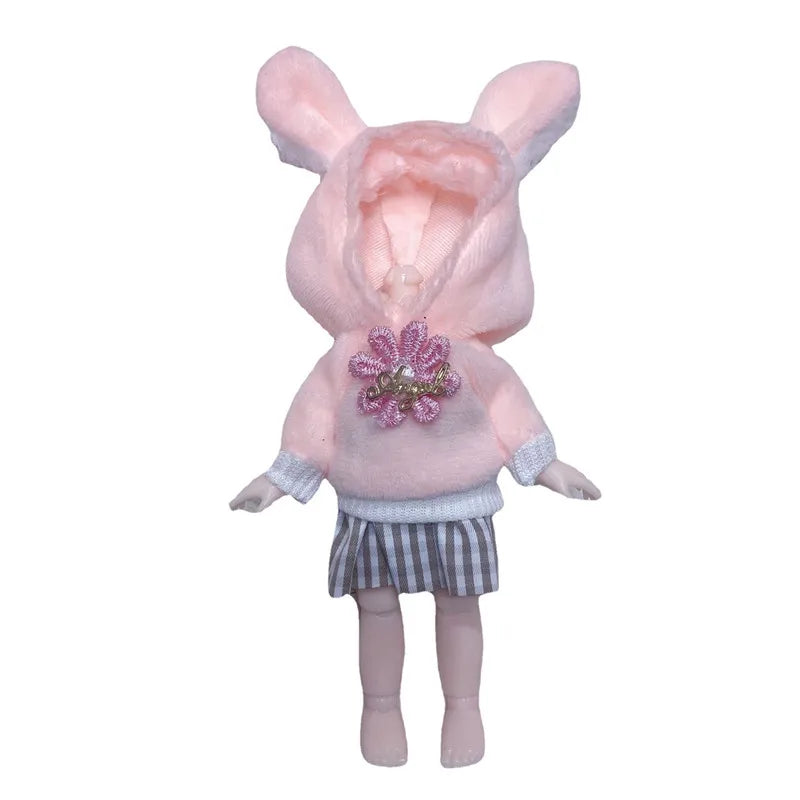 16cm Bjd Doll Clothes High-end Dress Up Can Dress Up Fashion Doll Clothes Skirt Suit Best Gifts for Children DIY Girls Toys