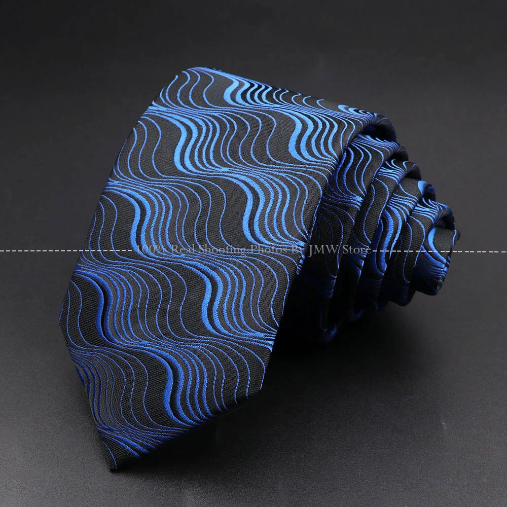 New Design Wedding Men Tie Wave Floral Fireworks MeteorFlower Neckties Men Business Dropshipping Groom Collar Accessories Gift
