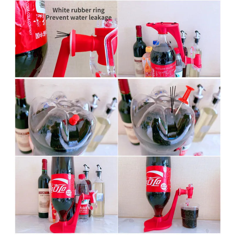 Water Jug Soda Beverage Dispenser Bottle Coke Upside Down Drinking Water Distributeur De Boisson Switch Gadget Party Home Bar
