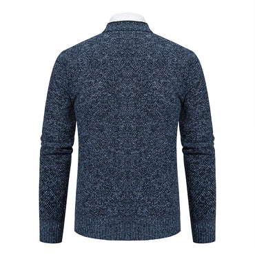 Men's knitted cardigan casual V-neck autumn and winter new sweater coat