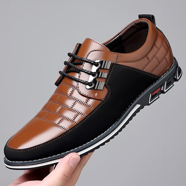 Leather Shoes for Men Fashion Casual Male Business Shoes Office Comfort Men Work Shoes Men Loafers Sapato Masculino
