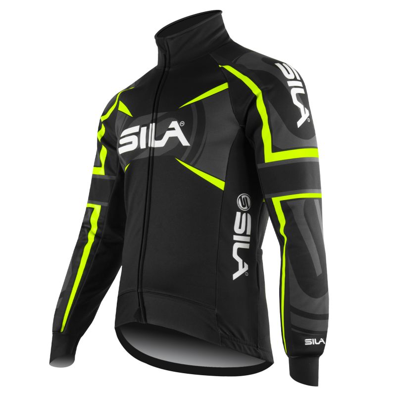 Sila Usa Men's Bike Outdoor Sports Jacket Cashmere Warm Jersey Long Sleeve Winter Jacket Mountain Biking Long Cycling Jersey