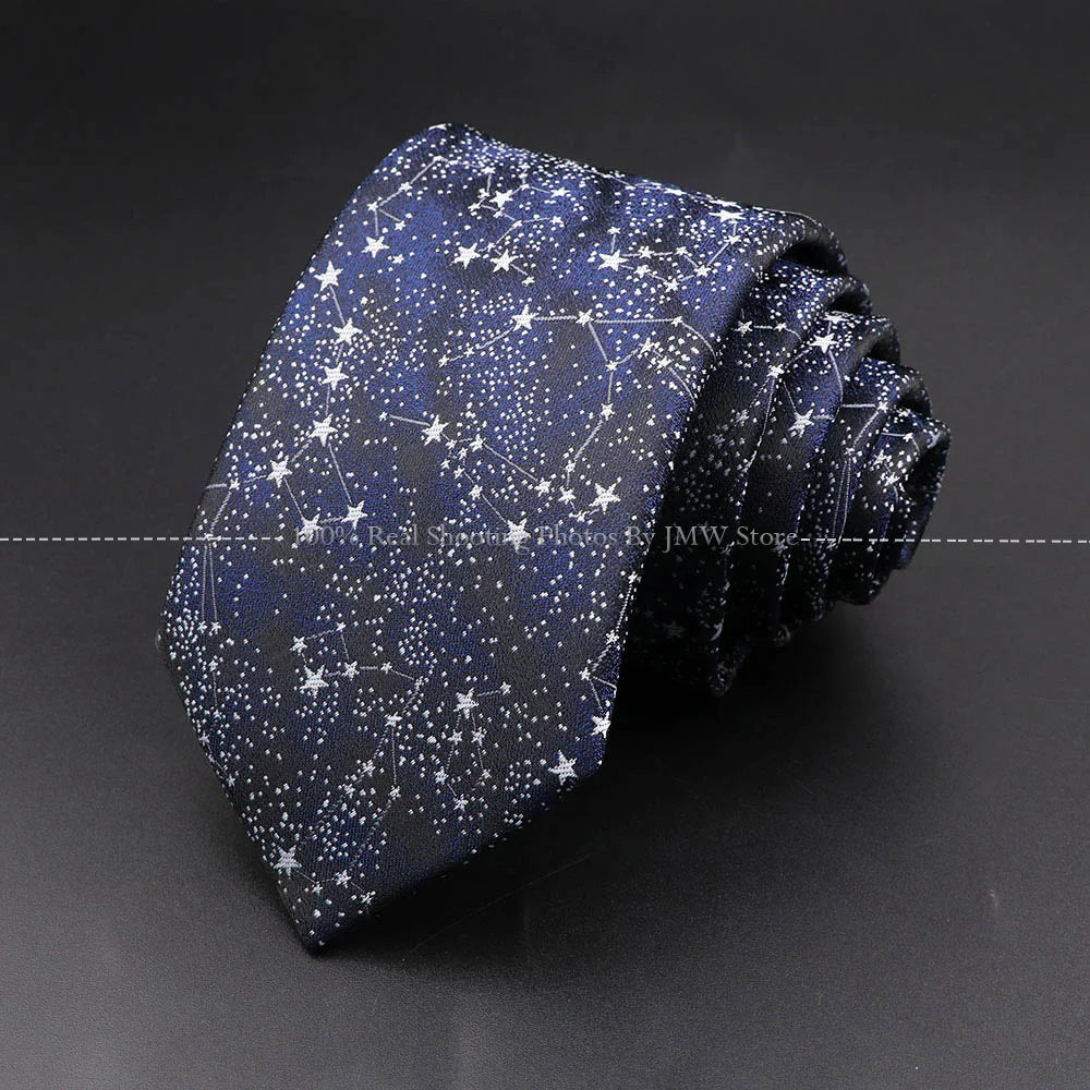 New Design Wedding Men Tie Wave Floral Fireworks MeteorFlower Neckties Men Business Dropshipping Groom Collar Accessories Gift