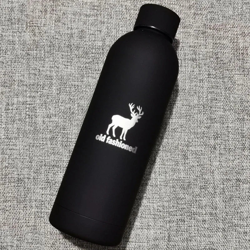 Custom Logo Thermos Large Vacuum Flask Stainless Steel Portable Thermos Bottle Outdoor Sports Water Bottle Travel Mug 500/750ml