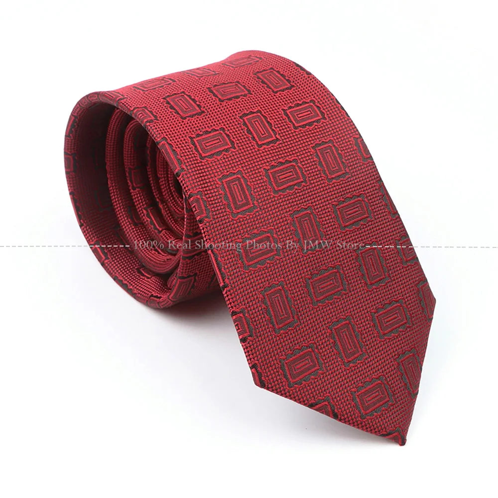 New Design Dot Wedding Men Tie Grey Blue Striped Paisley Flower Necktie Men Business Dropshipping Groom Collar Accessories Gift