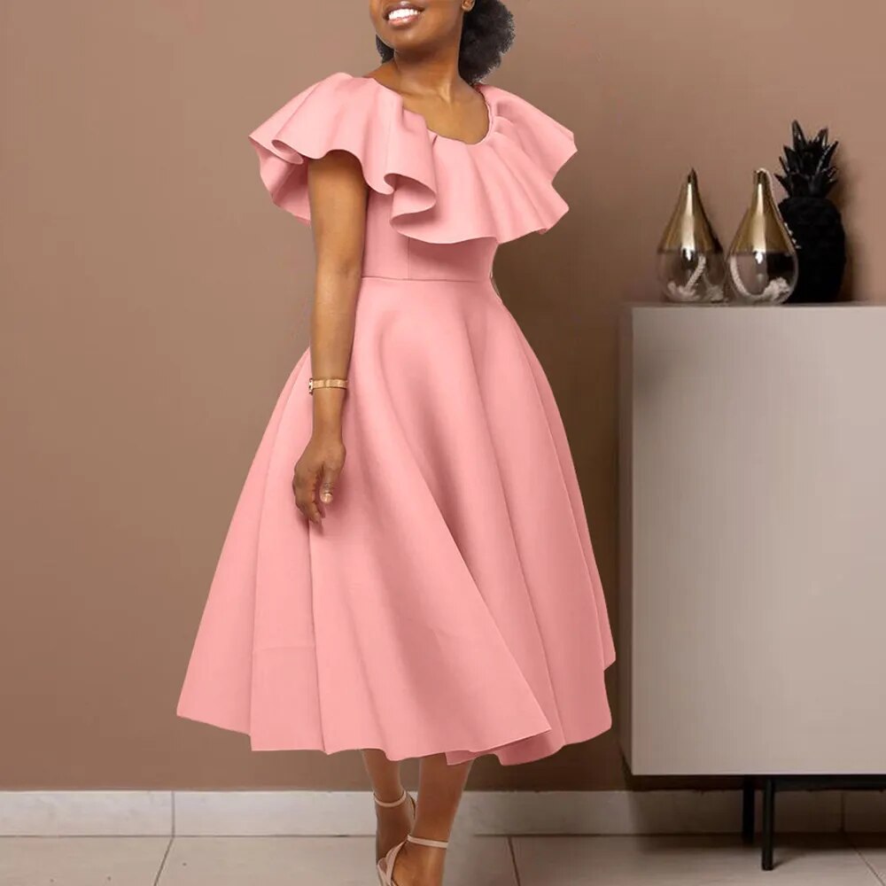Church Dresses for Black Women African Fashion Ruffled O Neck Formal E Mega Mart Center Church Dresses for Black Women African Fashion Ruffled O Neck Formal E Mega Mart Center