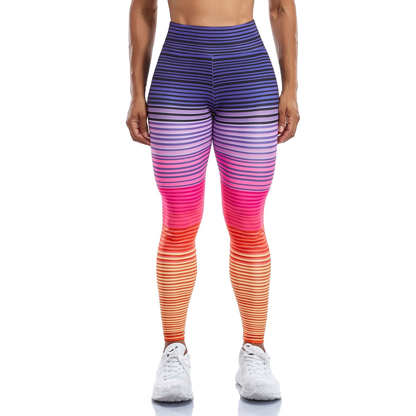 Printed Leggings Fitness Women's Pants Push Up Running Tights Workout Leggins Slim Yoga Pant Gym Clothing High Waist Trousers