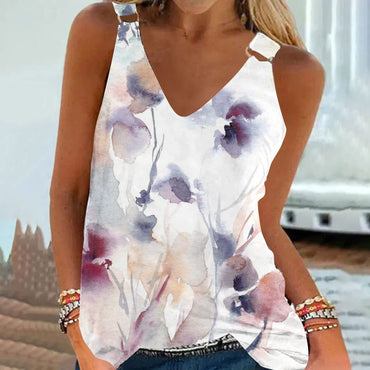 Fashion Print Off Shoulder Ladies Tops Summer Sexy V Neck Short Sleeve Casual Blouse 2022 Hot Women Outfits Party Dress Shirts